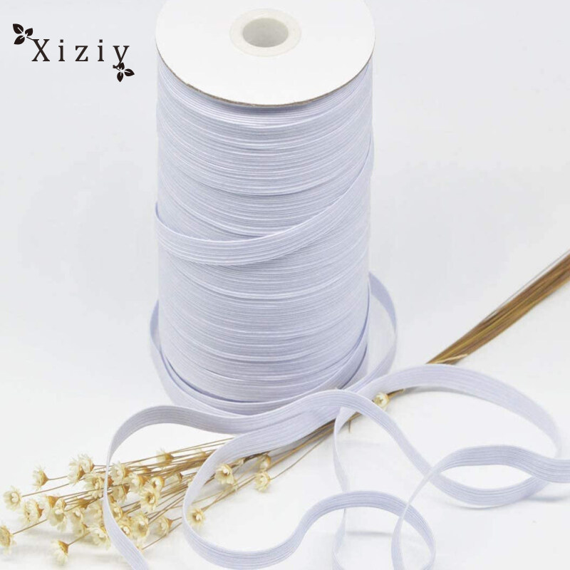5mm Width Elastic Bands for Sewing Braided Elastic Cord Elastic String Rope New