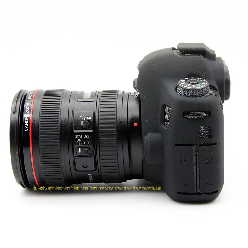 Vỏ máy ảnh bằng cao su silicon mềm cho Canon EOS 6D