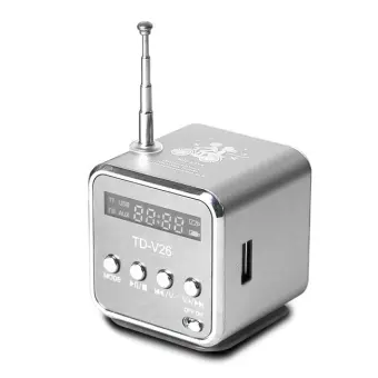 mini digital fm radio speaker