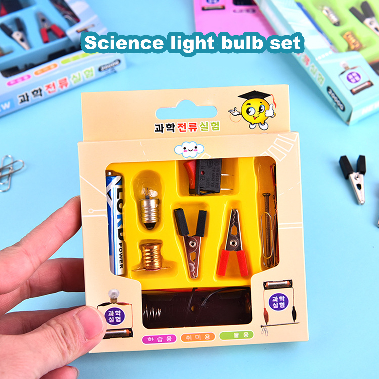 Physics Kit Puzzle Practical Ability DIY Physics Science Learning Kit for Kids