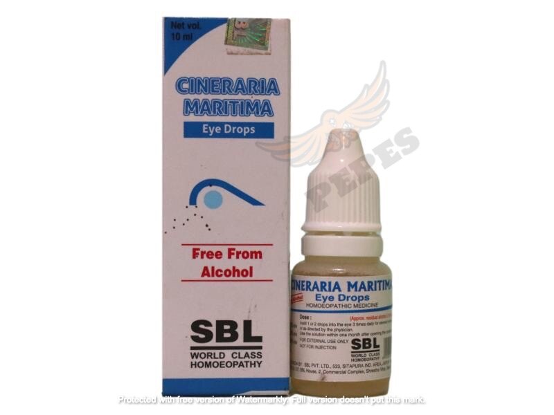 (10ml) SBL Cineraria Maritima Euphrasia Eye Drops | Lazada