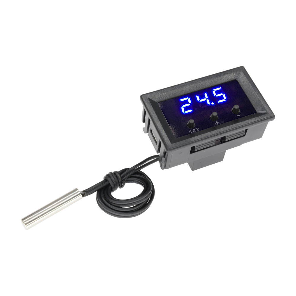 Aideepen Bộ Điều Nhiệt DC 12V-50 ~ 110 ° C Bộ Điều Khiển Nhiệt Độ W1209 Công Tắc Cảm Biến NTC