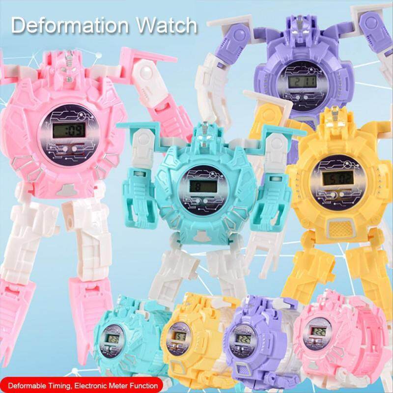 Giá bán Đồng Hồ Điện Tử Bumblebaa Cho Trẻ Em, Robot Biến Hình Biến Hình Thủ Công Vui Nhộn