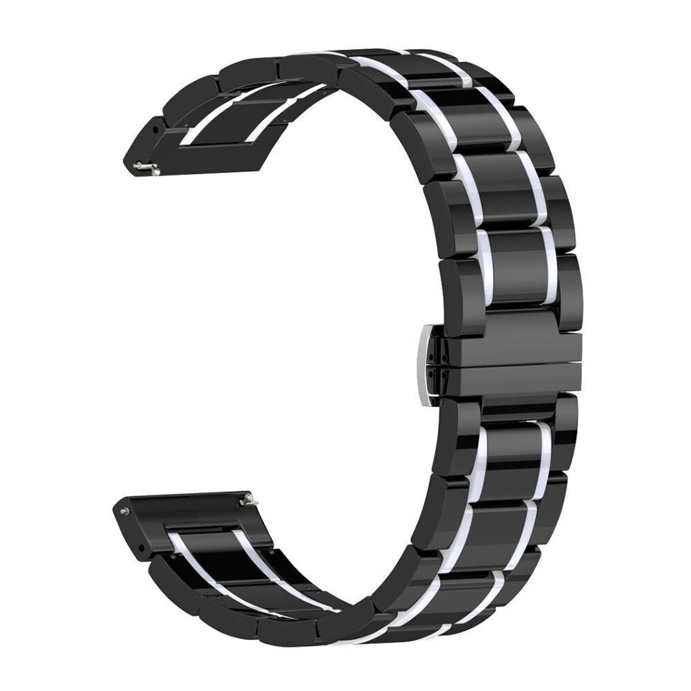 20mm 22mm Ceramic band For Samsung galaxy 3 active 46mm 42 Watch For Amazfit Pace/Stratos 2 /Bip Smart ceramic Luxury strap
