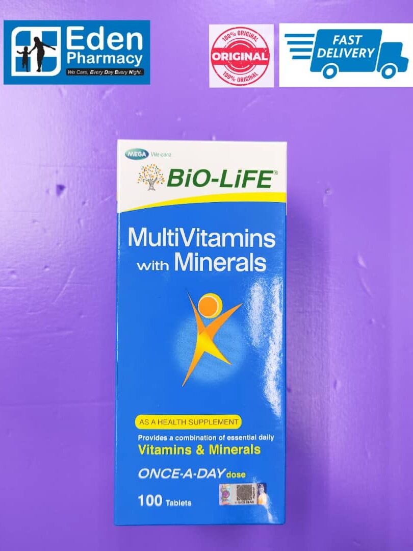 BioLife Bio Life BioLife MultiVitamins with Minerals ( 1 x 100's