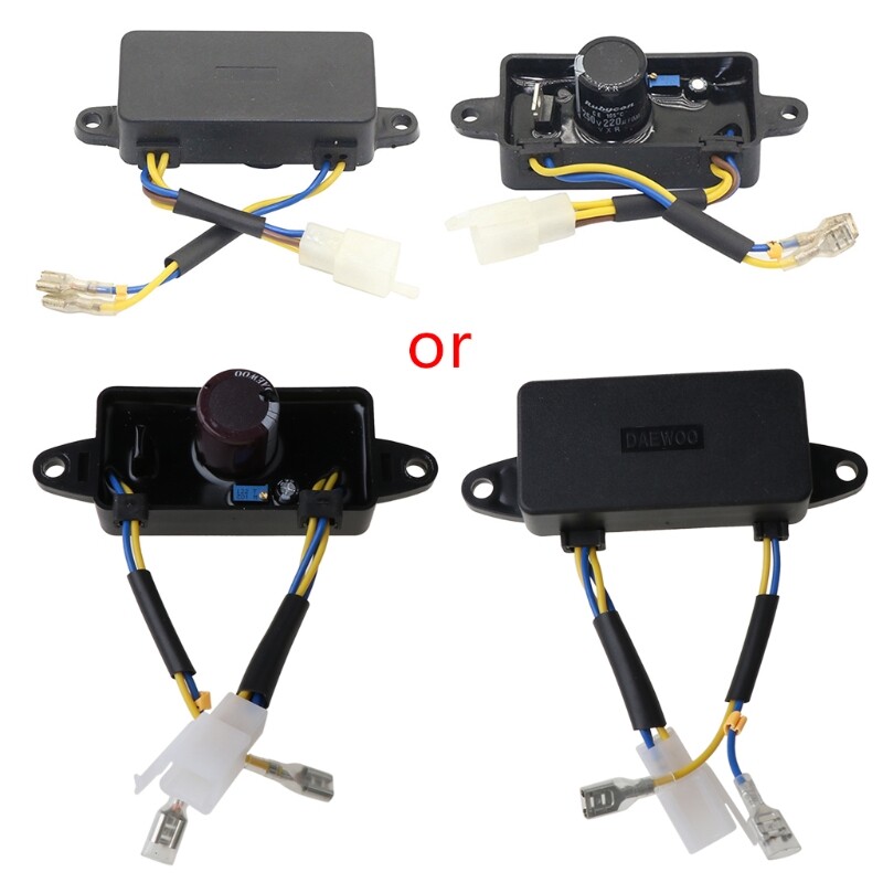 Professional Automatic Voltage Regulator AVR Universal Generator Voltage Stabilizer 2KW-3KW Gasoline Electric Generator