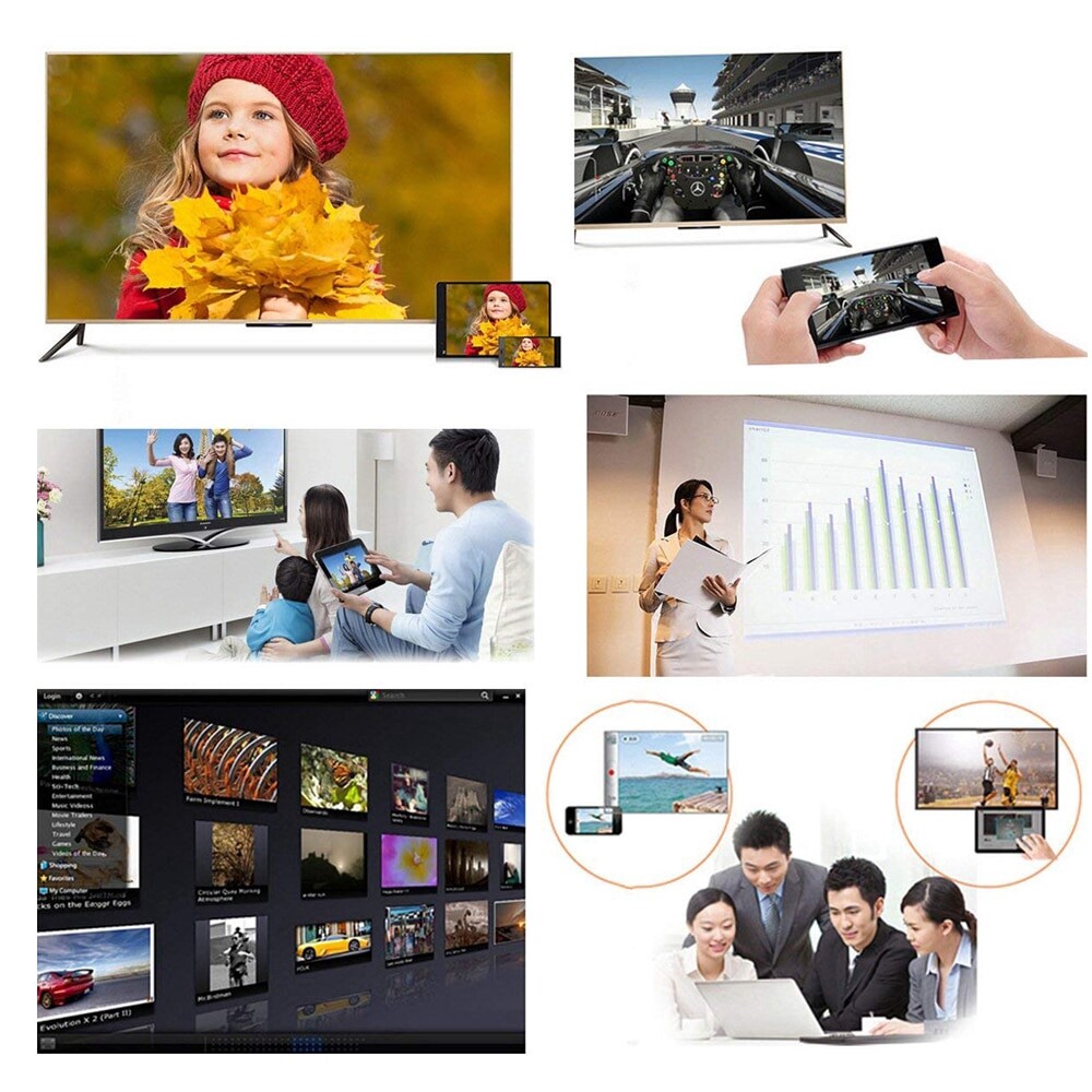 Anycast M9 Plus Wifi Display Receiver M4 M2 Plus Casting Function PC Projector Miracast HDMI TV Stick