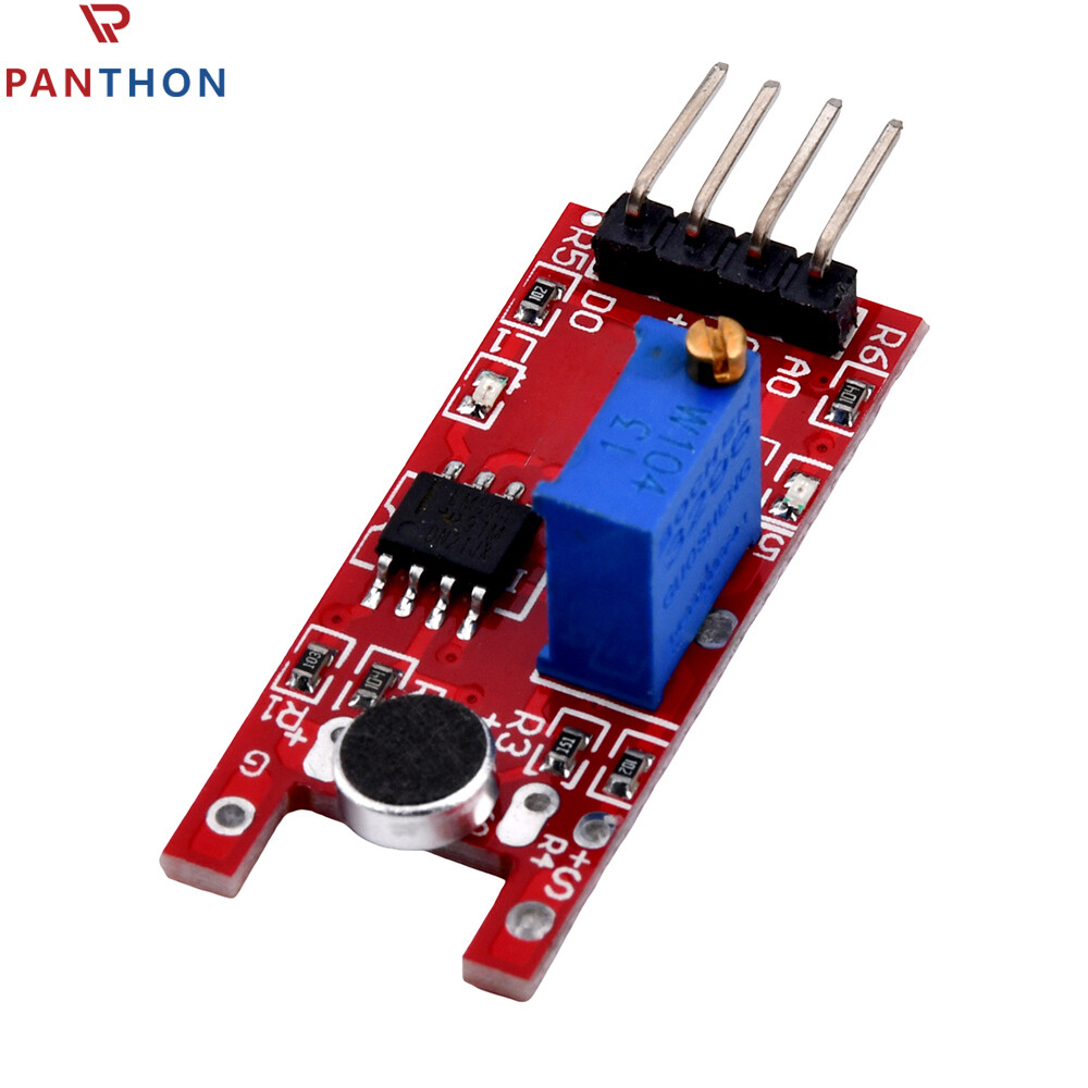 PANTHON DC 3V/5V Microphone Amplifier Sound Sensor Sound MIC Voice Module Professional Microphone Amplifier