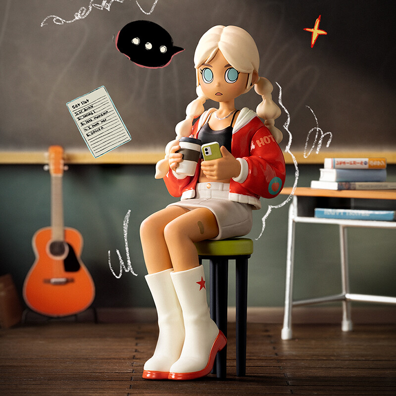 POP MART Peach Riot Rise Up Series Figures Blind Box