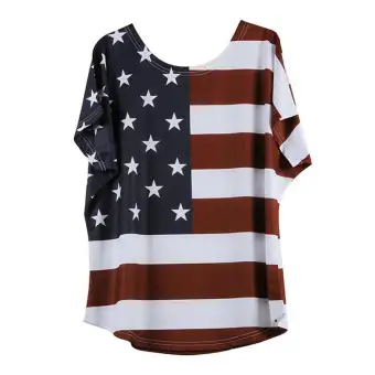 flag dress plus size