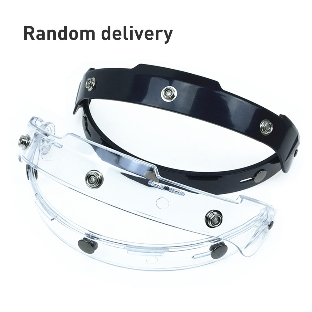 3-Snap Bubble Wind Shield Visor For Biltwell Gringo&Bonanza Motorcycle Helmet
