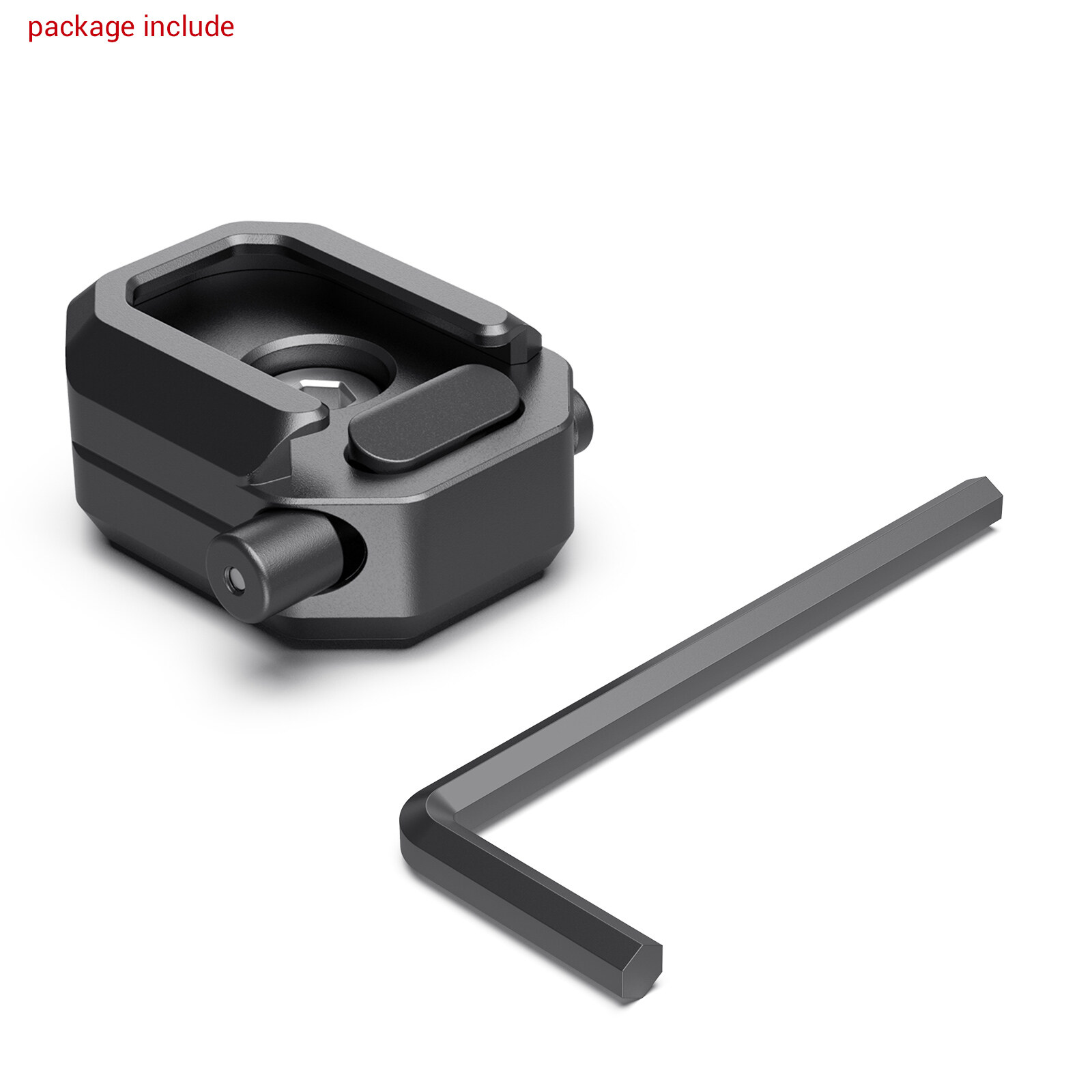 SmallRig Bộ chuyển đổi đế gắn giày lạnh đa năng có chốt an toàn cho đèn LED Micro lồng máy ảnh 2797