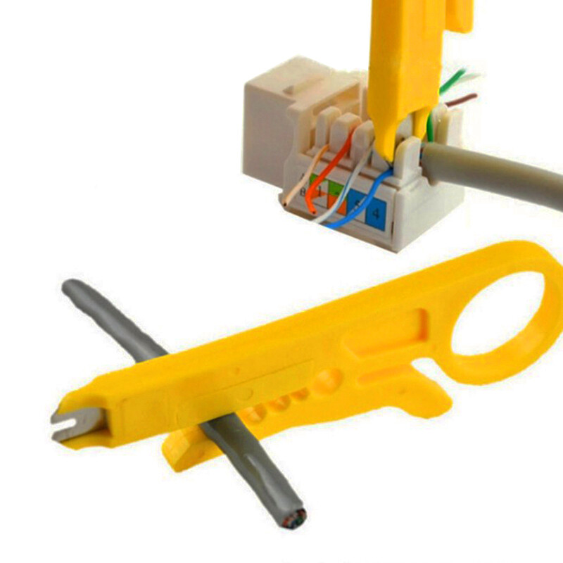 Portable Wire Stripper Crimper Pliers Crimping Tool Cable Stripping Wire Cutter Cut Line Tool Cable Stripping Wire Cutter