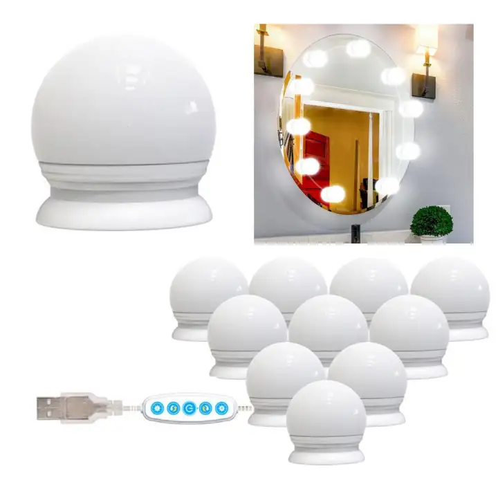 Hoopchina Vanity Mirror Lights Kit Adjustable Color And Hoopchina Vanity Mirror Lights Kit