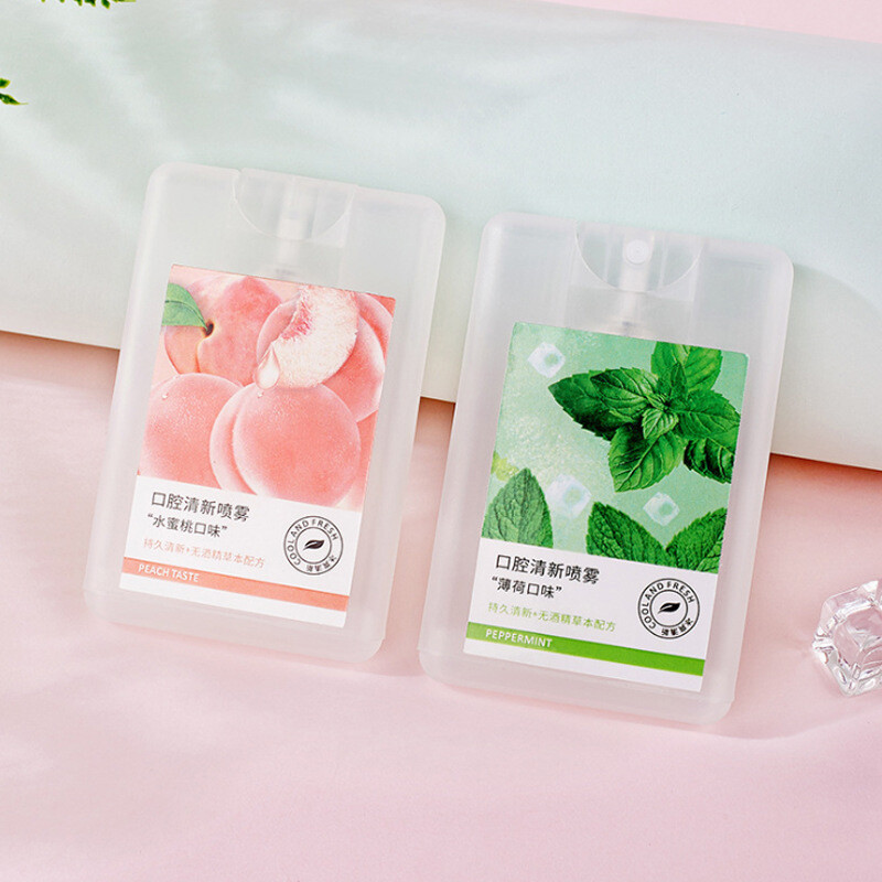 【BeautyMalls】Heyxi Xịt Thơm Miệng Hương Đào
