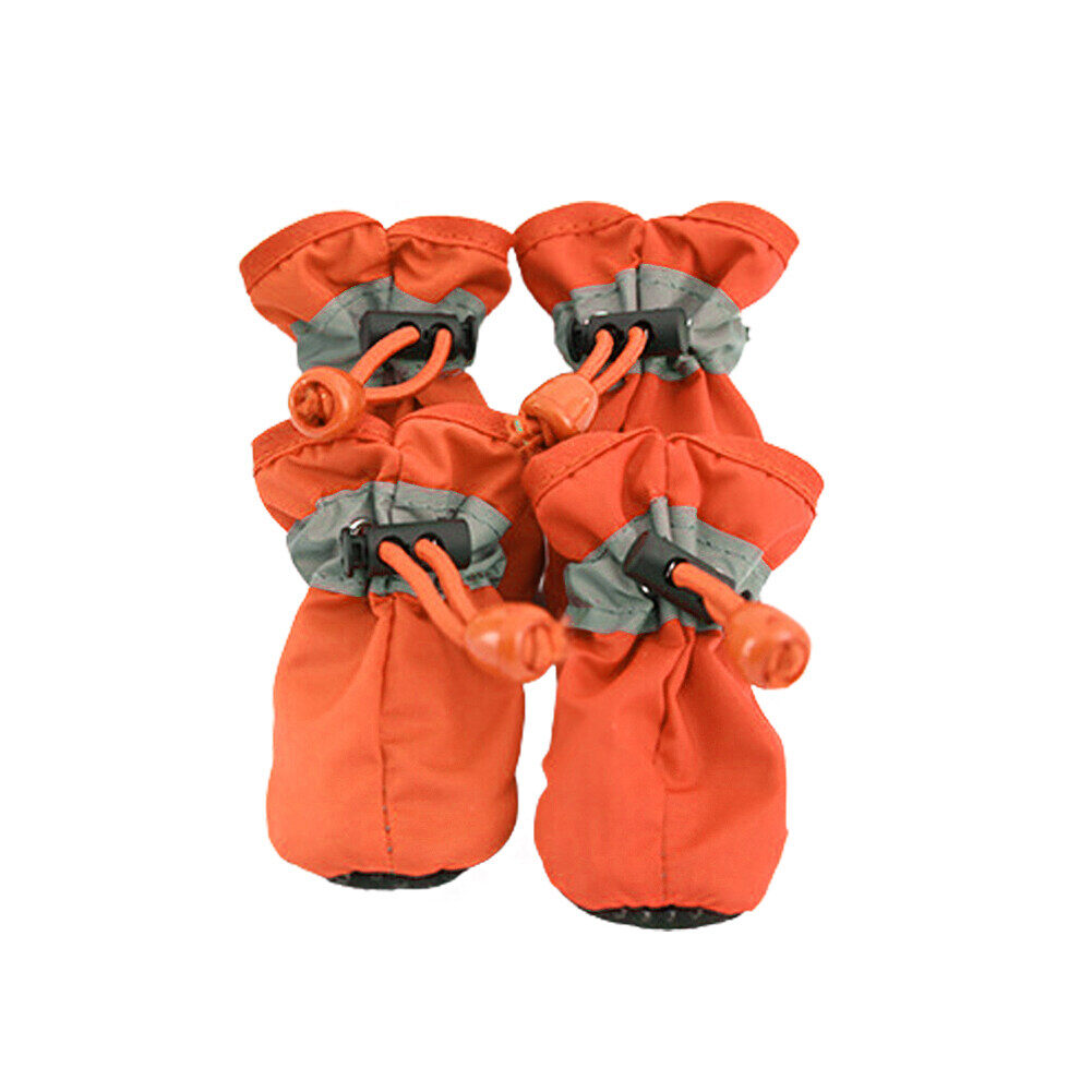 Lovinland Pet Dog Waterproof and Dirty-proof Rain Boots Soft Sole Foot Cover Pet Shoes Teddy Pomeranian Poodle