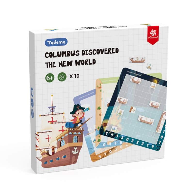 Pinwheel Columbus Discovered The New World Sudoku Magnetic Board Game 