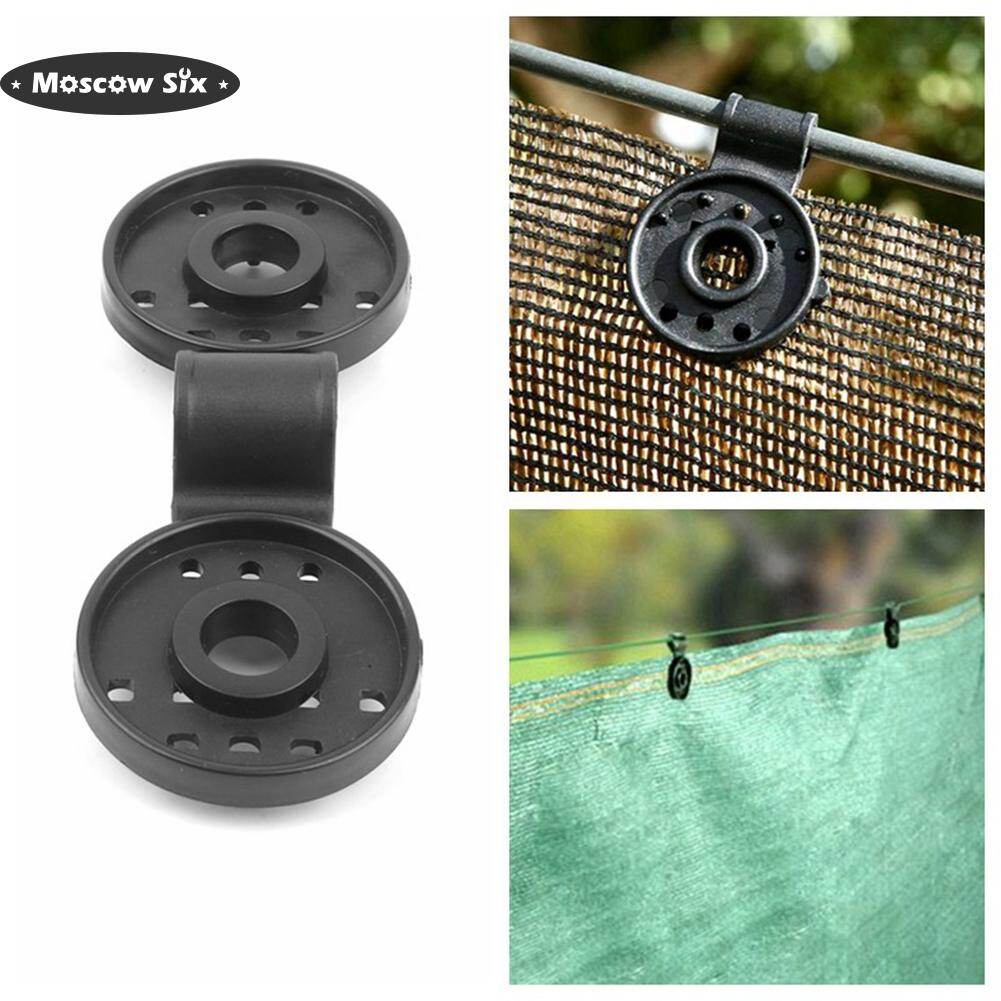 [Moscow Six] ♬ 5pcs Sunshade Net Clip Greenhouse Shade Cloth Fix Clamp Insect Proof Net Clips Fence Netting Hook
