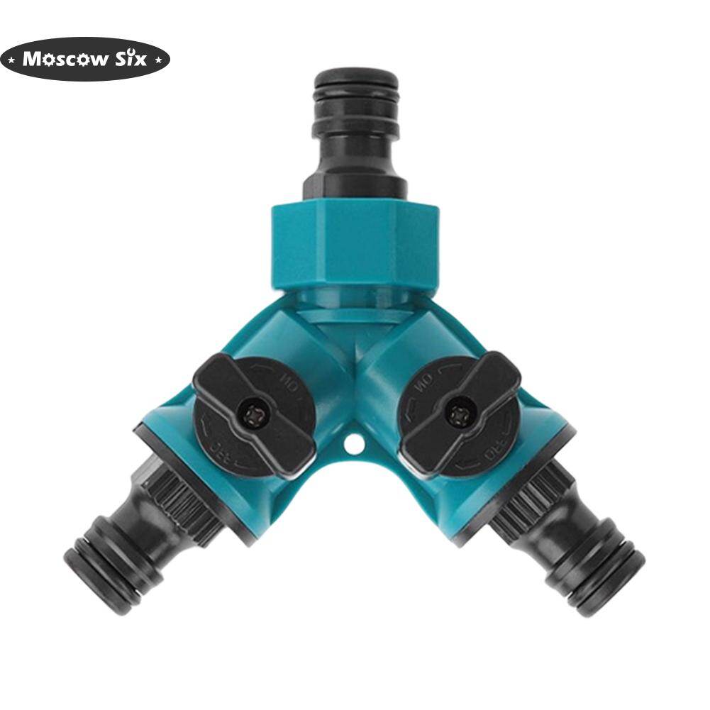 Garden Faucet Water Splitter Adjustable Tap Water Divider Double Multiple Outlet Hose Connector Y Type Connection Shunt