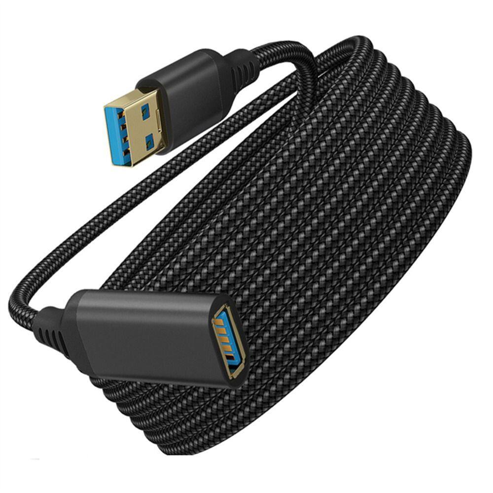 Yaoqikan portable type a usb cable extension printer extension cable for computer camera usb cable extens high-speed transmission usb3.0 cable usb male to female cable data cable
