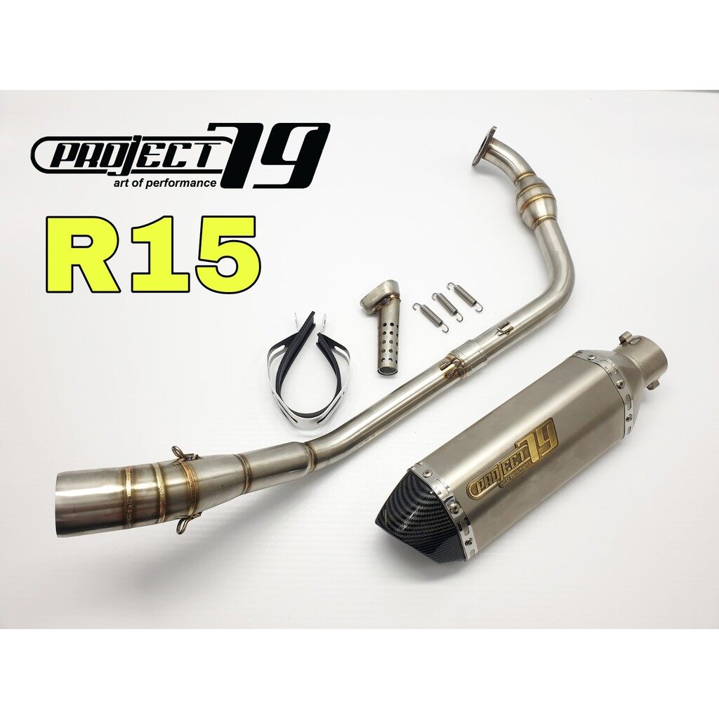 Exhaust Yamaha YZF-R15 V3 R15 V3 2017-2020 Motorcycle Power Boom Full ...