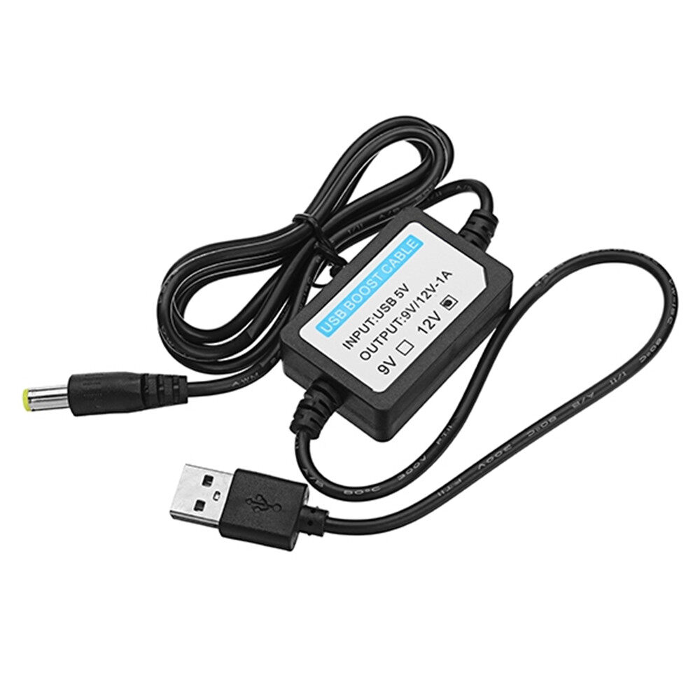1 * Mô-đun Dây Nguồn Thực Tế 1.3 Mét 1A USB Boost Line DC 5V Đến 12V Bước Lên Mô-đun Chuyển Đổi Cáp Tăng Cường