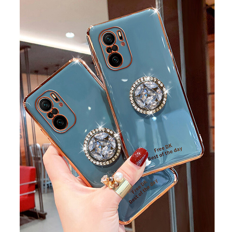 Dành Cho Xiaomi Redmi Note 10 / Redmi Note 10s Ốp Điện Thoại Mạ Điện, Ốp Điện Thoại Redmi Note 10 Redmi Note 10s 2021 Ốp Giữ Pha Lê Lấp Lánh Ốp Lưng TPU Mềm