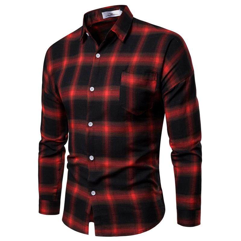 slim fit plaid shirts
