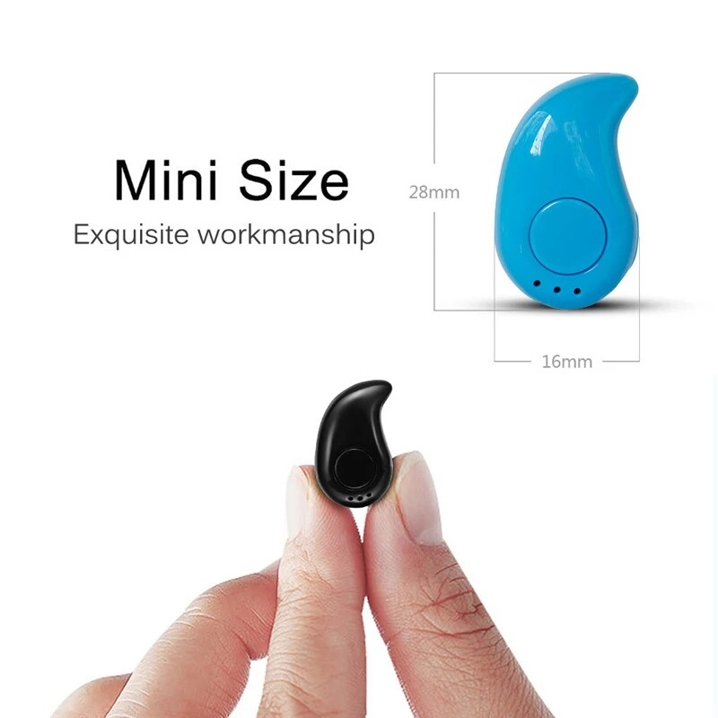 Tai Nghe Bluetooth Âm Nhạc Xe Hơi Âm Thanh Nổi Thể Thao Không Dây Vô Hình Mini Tai Nghe Nhét Trong Tai Tai Nghe Thể Thao Có Mic Cho Android Iphone