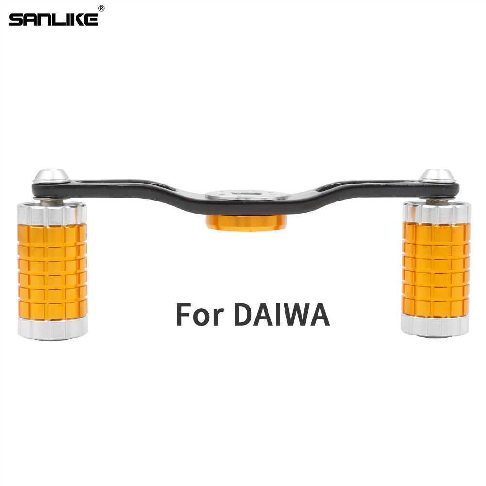 SANLIKE Fishing Reel Handle Knob for Shimano A and Daiwa S Handle Rotating  Reels Bait Reel