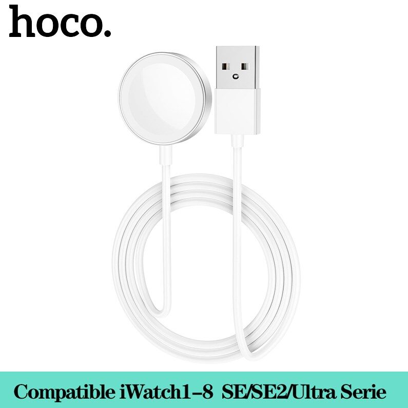 Hoco cw39 wireless charger for iwatch fast charger usb charger cable smart watch charging dock 1.2m