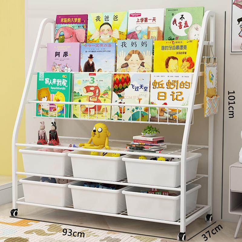 childrens bookcase on wheels