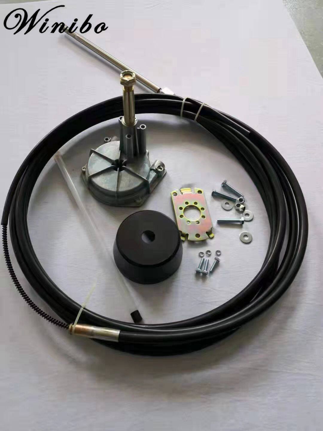 Winibo Marine Outboard Rotary Steering Kit 1032 Feet Boat Steering kit