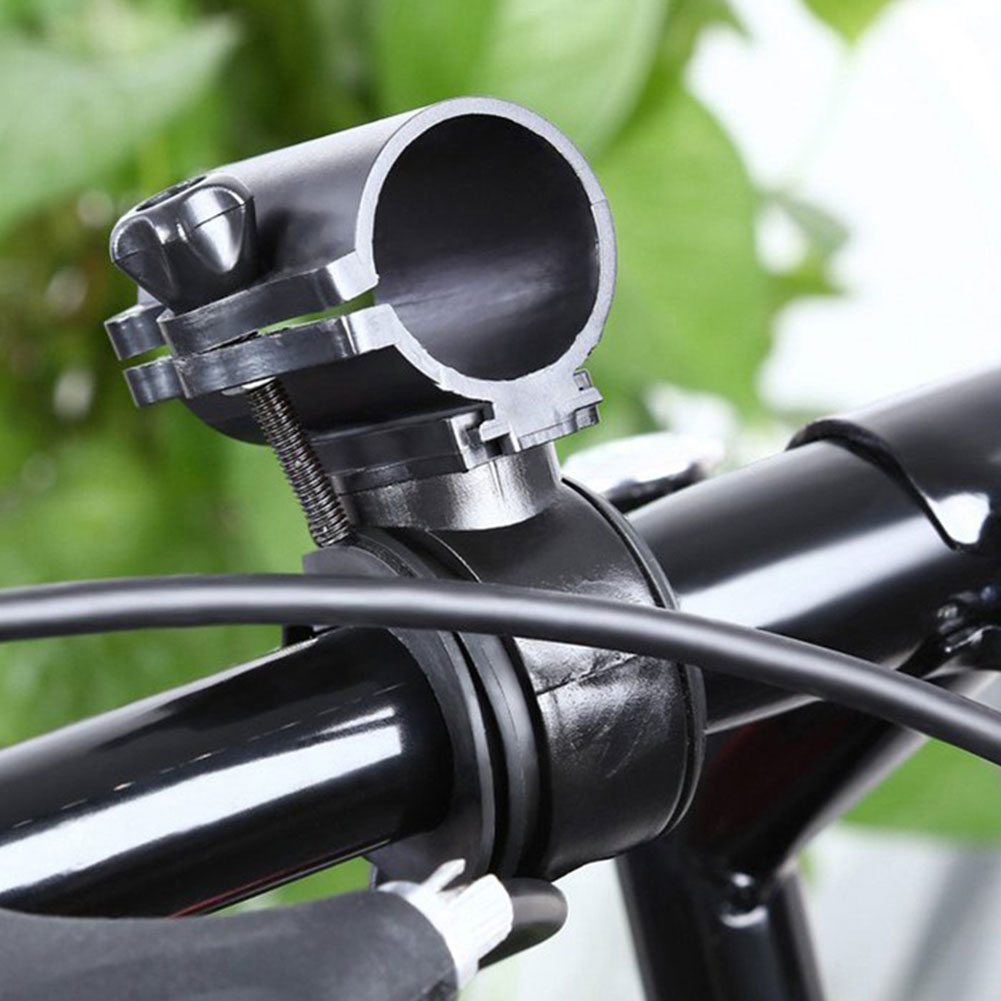 Ghxdryuru 360 Degree Rotation Bike Bicycle Flashlight Mount Holder Support Stand Bracket
