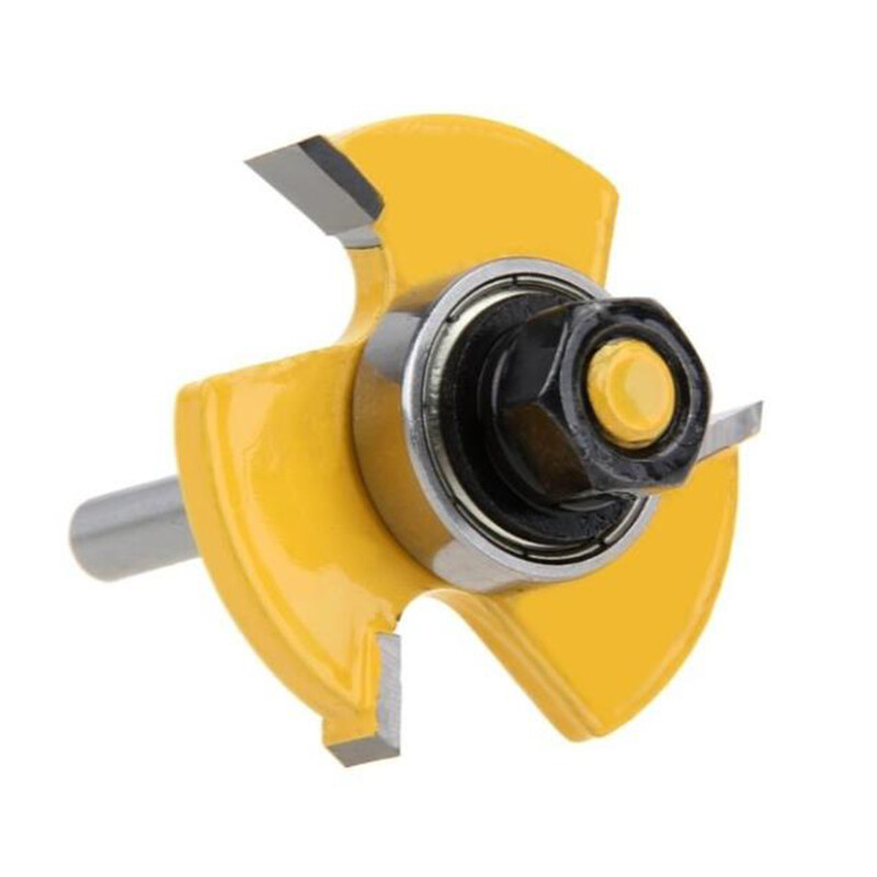 2 Chiếc/Cái/bộ Mũi Phay Lưỡi & Rãnh 3/4 Cho Dụng Cụ Chế Biến Gỗ