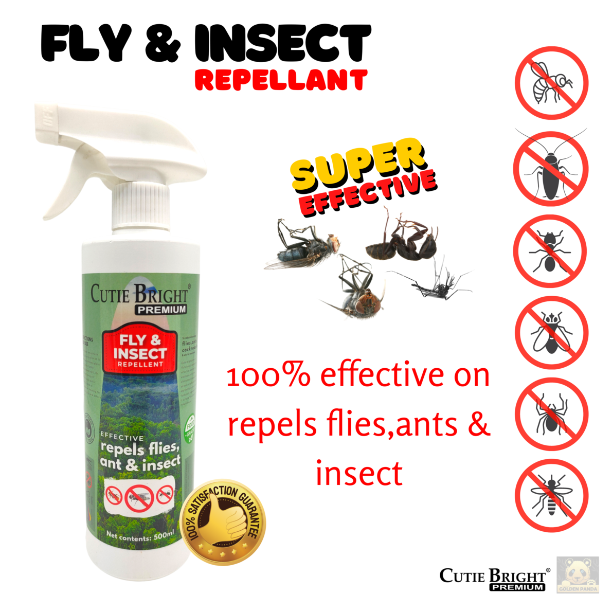 [CUTIE BRIGHT PREMIUM] Fly & Insect Repellent/Fly Repellent/Pembasmi