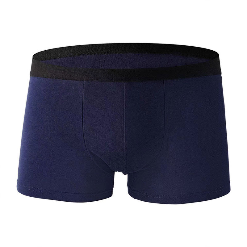LIVE GREAT  Quần lót nam cotton mùa hè quần boxer phẳng