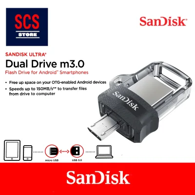 SanDisk 32GB / 64GB Ultra Dual Drive M3.0 USB Flash OTG