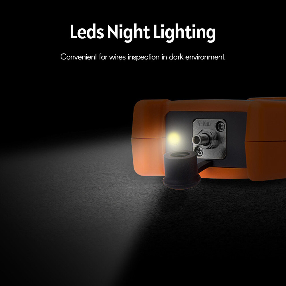 Smart Sensor Đồng Hồ Đo Công Suất Quang Mini Dụng Cụ Kiểm Tra Cáp Quang Mạng Chính Xác Cao Chiếu Sáng Đèn LED Cầm Tay