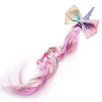 Umiwe Hair Pins Braid Wig Hair Clips Unicorn Pony Hair Barrette