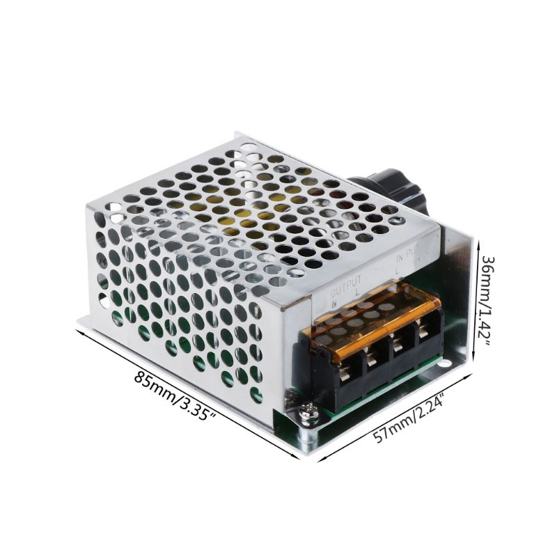 AC 220V 4000W High Power SCR Speed Controller Electronic Voltage Regulator Gover