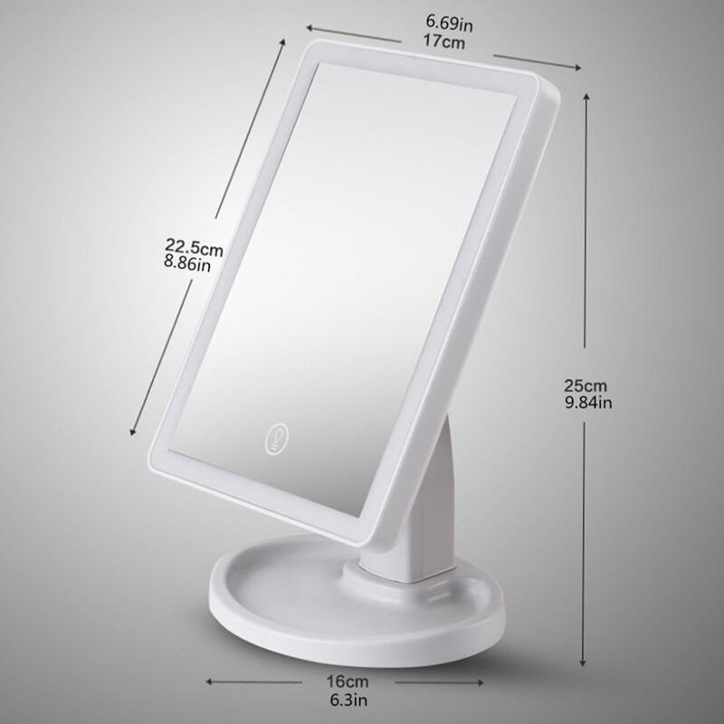 Uliyati Vanity Mirror With Lights And Bluetooth Speaker,Hollywood