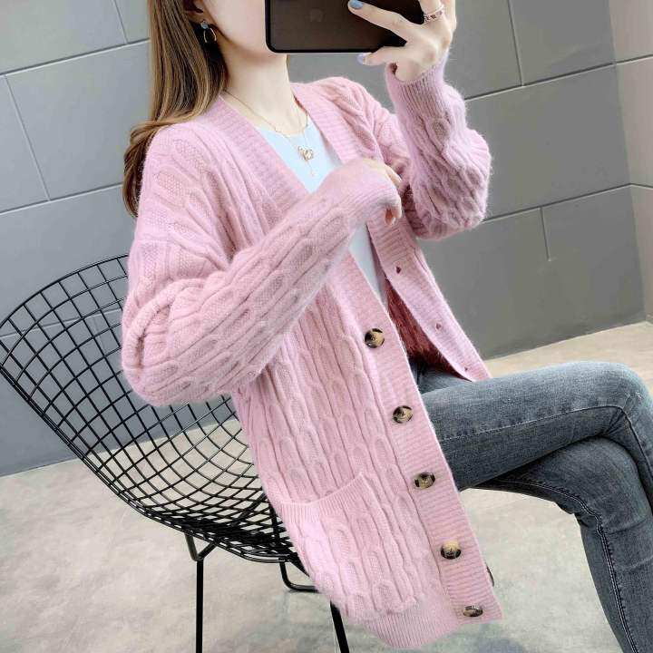 celebrity pink cardigan