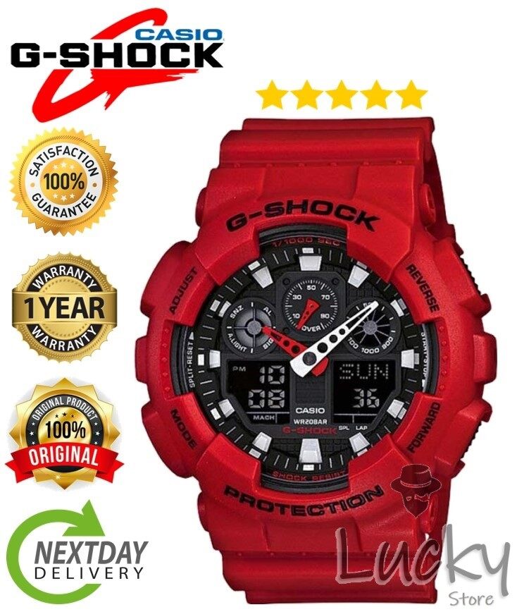 100% Original] Japan Made G-Sh0ck GA100 Men Sports Digital Watch