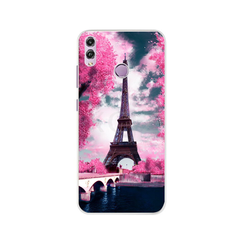 Phone Case For Huawei Honor 8X Max Y Max ARS-L22 Enjoy Max 7.12 inch Painted Pattern Soft Silicone TPU Back Cover Case