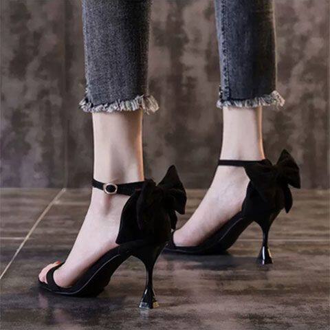 QiaoYiLuo French high heels women's block heel vintage square toe super high heel platform women's shoes