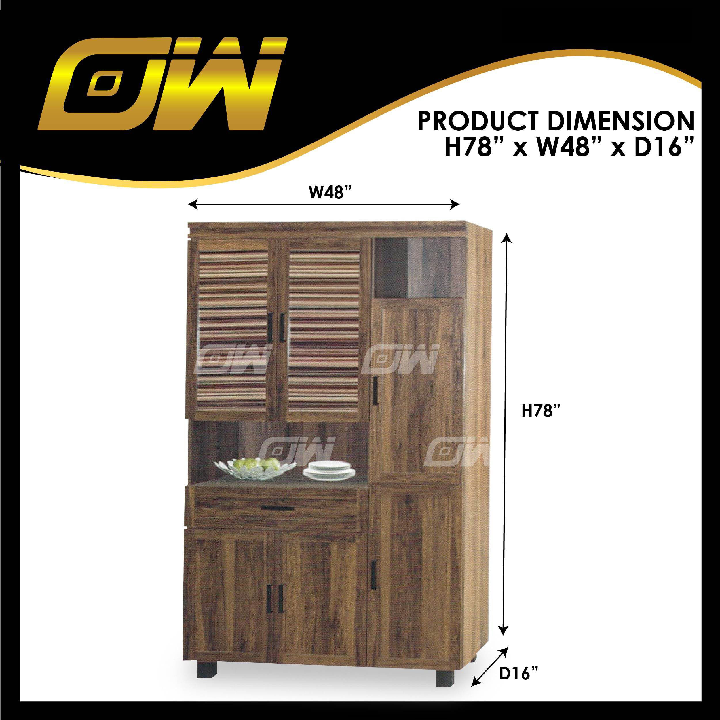 SA 4 Feet Kitchen With Thick Stainless Steel Table Top