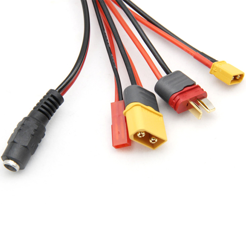SPARKHOBBY 1.3M XT60/XT30 To DC5.5x2.1mm Male Cable For FPV Goggles (Skyzone, Fatshark)