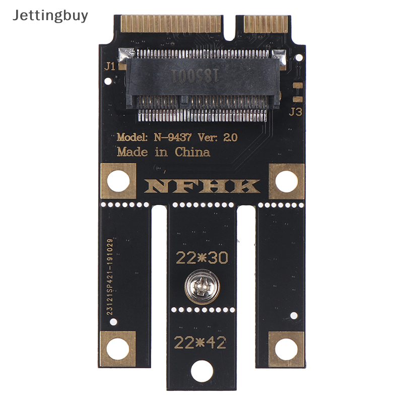 [Jettingbuy] Bộ chuyển đổi Flash Sale Legend Bloom M.2 NGFF sang Mini PCI-E (PCIE + USB) cho M.2 thẻ không dây Bluetooth Wifi