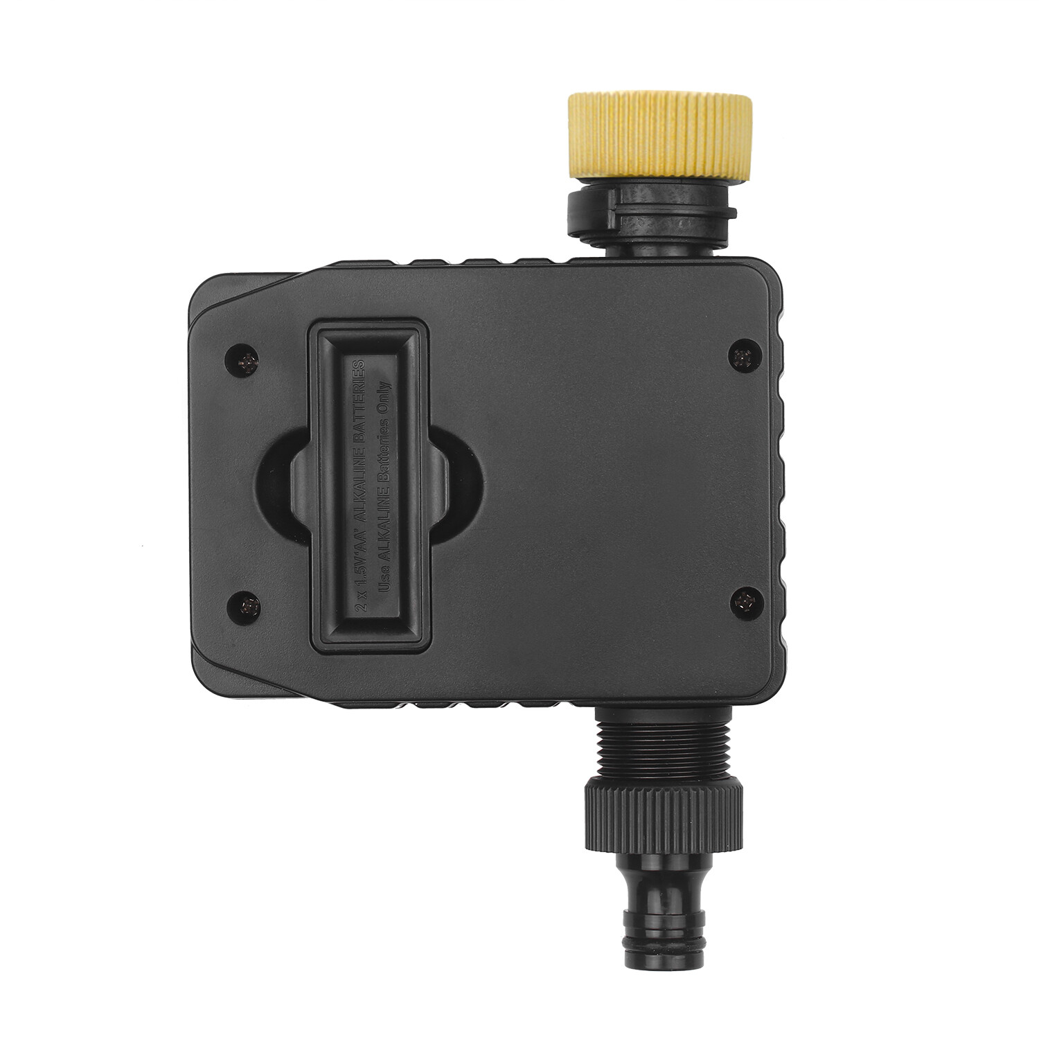 Digital Water Timer Programmable Outdoor Single Outlet Automatic On Off Water Faucet Hose Timer Irrigation System Controller with Manual Mode 3in Large Screen